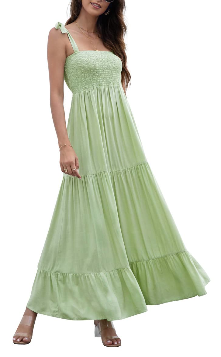 Summer long Dress Green